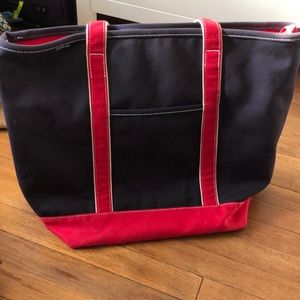 Lands end extra large tote bag
